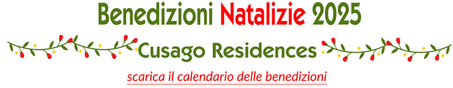 Benedizioni di Natale Benedizioni di Natale