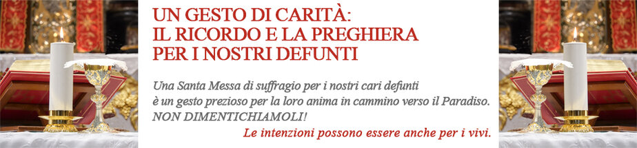 Messe di Suffragio Messe di Suffragio