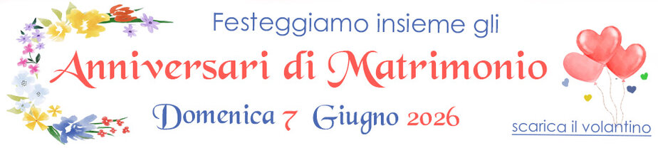 Anniversari di Matrimonio Anniversari di Matrimonio